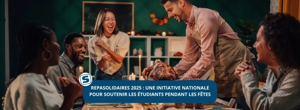 studyrama's tweet image. #solidarite 
Pendant les fêtes de fin d’année, de nombreux étudiants et étudiantes se retrouvent isolés 🫤.
Du 22 décembre au 2 janvier, @StudHelp_ relance l’opération RepaSolidaires pour partager un repas ou un moment convivial.
En savoir plus : bit.ly/4satQTW