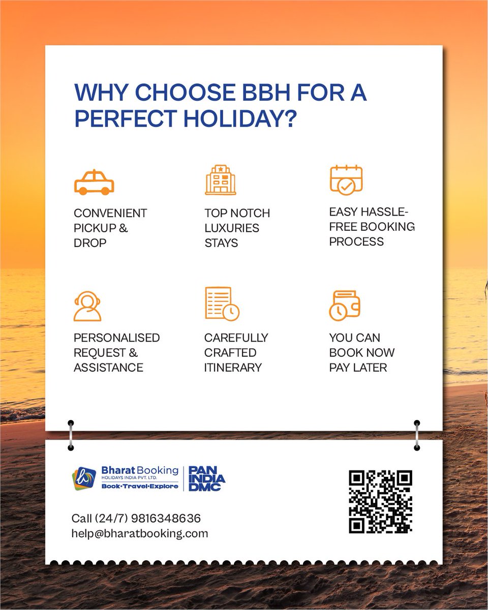 BharatBooking's tweet image. Beach waves, endless laughter &amp;amp; lifetime memories✨  
Mr. Bhupendra &amp;amp; friends had an unforgettable #GoaTrip with #BharatBookingHolidays! From beach strolls to Goa nights — every moment was magical. 
bharatbooking.com
#TravelWithBBH #GoaVibes #HappyTravellers #ExploreIndia