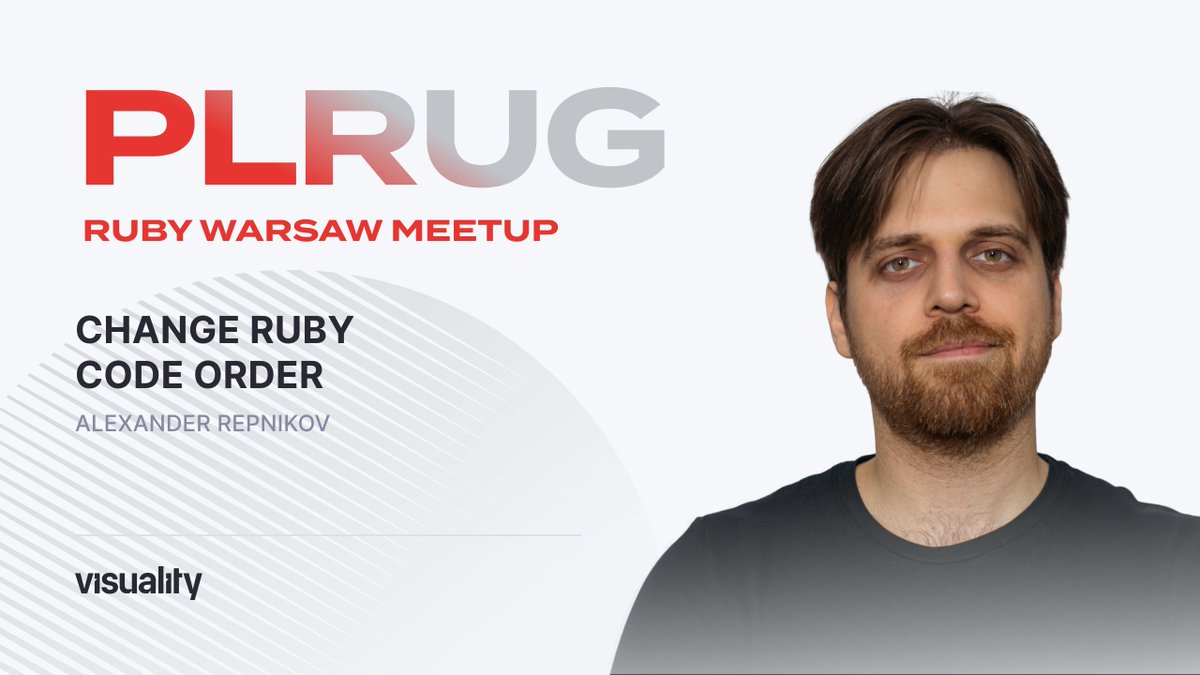 visualitypl's tweet image. New videos from our October PLRUG meetup (Behind The Code #2) are now live 🎥

👉 Talks &amp;amp; lightning talks:
• AI, offline
• Adding MCP in 5 minutes (live demo)
• Change Ruby Code Order
• Intro to Ruby Passports 🛂

#PLRUG #Ruby #RubyCommunity #Meetup #RubyPassports
