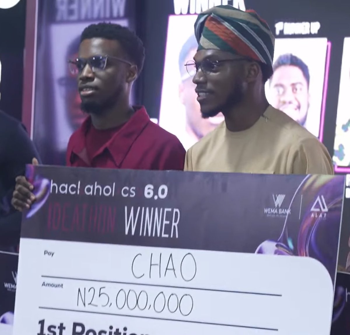 SokeyeA's tweet image. We won Hackaholics 6.0 🫡 @usechao 

This has been a long time coming

Kudos to the team : @GhiFt_, @melvin_ogh, Joseph, Fej, Dami &amp;amp; everyone else

We are currently building “The online store for food vendors” in Nigeria with @usefeest 

Expect a lot more from the team in 2026 🔥