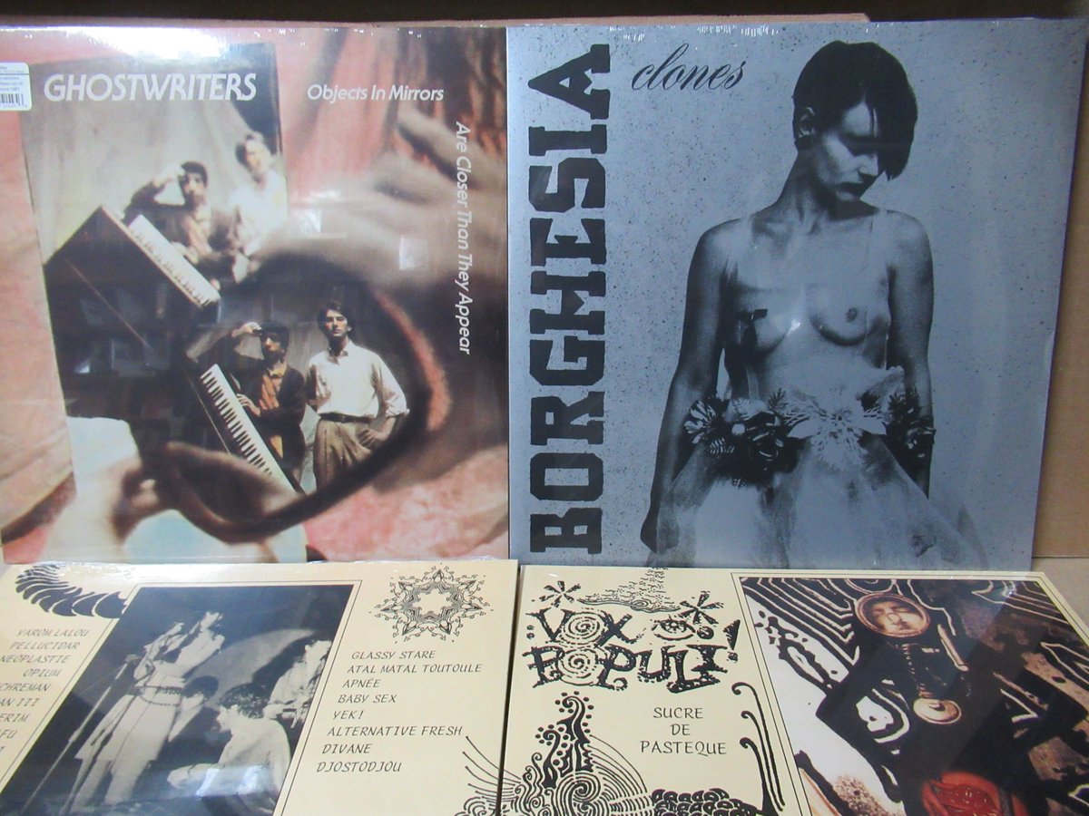 80年代 NEW WAVE Industrial-Avantgard の名盤初LP化及び再発。