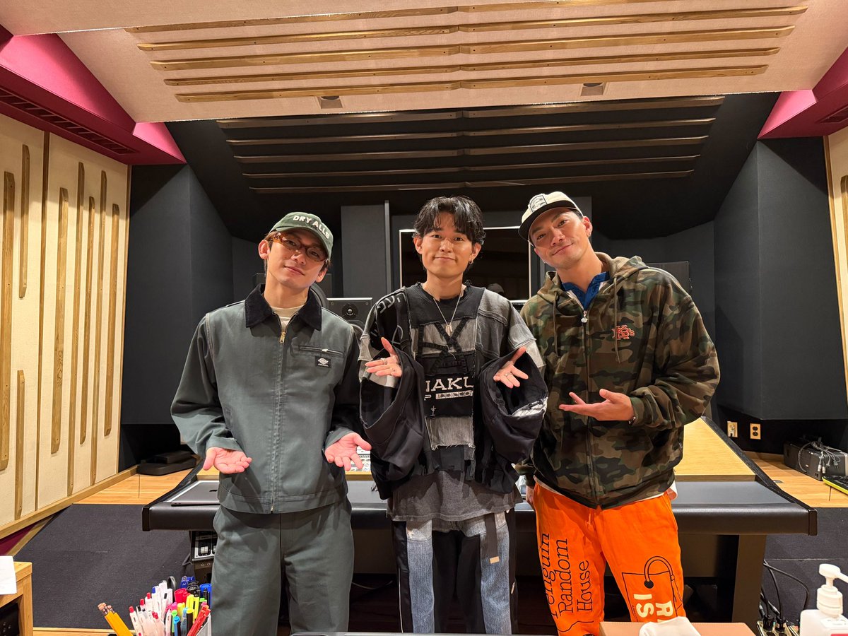 NAOTO(@Naoto_EX_3JSB_ )さんとSWAY(@sway_official )さんと