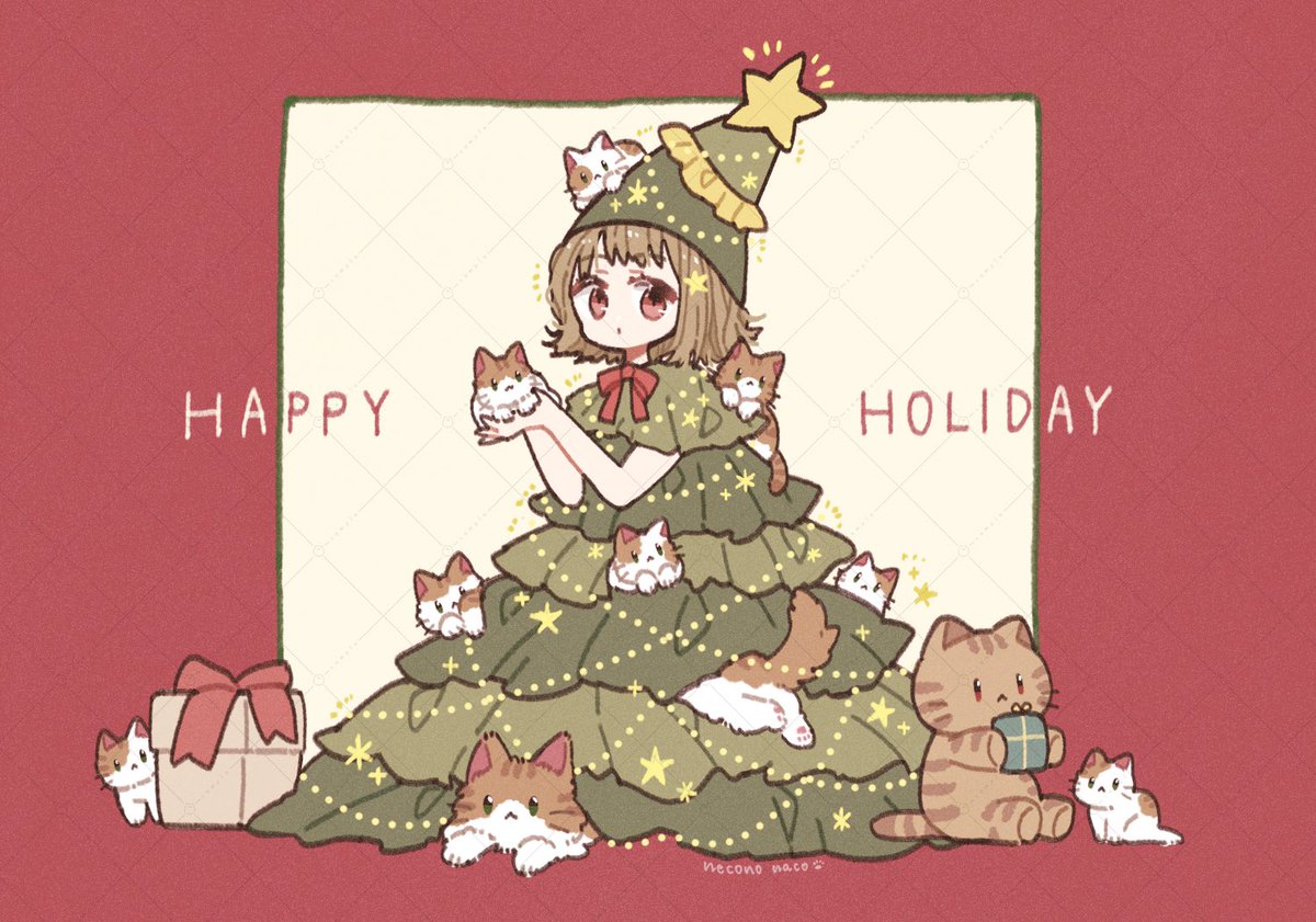 にゃんにゃんにゃんこ にゃんこ ショップ限定　にゃんこ ツリーオーナメント にゃんにゃんにゃんこ にゃんこ ショップ限定 にゃんこ ツリー