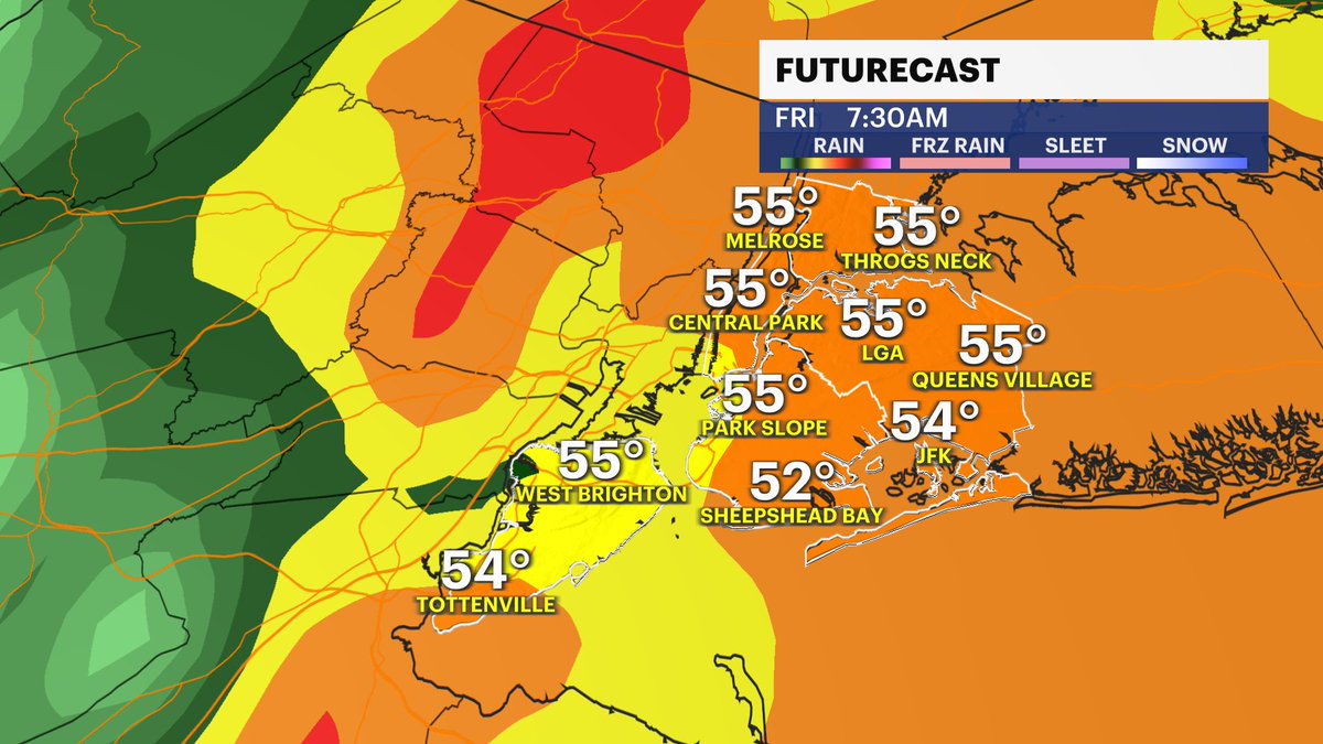 weatherwithhope's tweet image. It’s a MESSY Friday! Soaking rain &amp;amp; strong winds will bring tricky travel for the morning commute. Slow down, leave extra room between you and the cars in front of you or use mass transit. The worst of the storm will be around 7AM-10AM. It stays windy all day with tumbling temps.