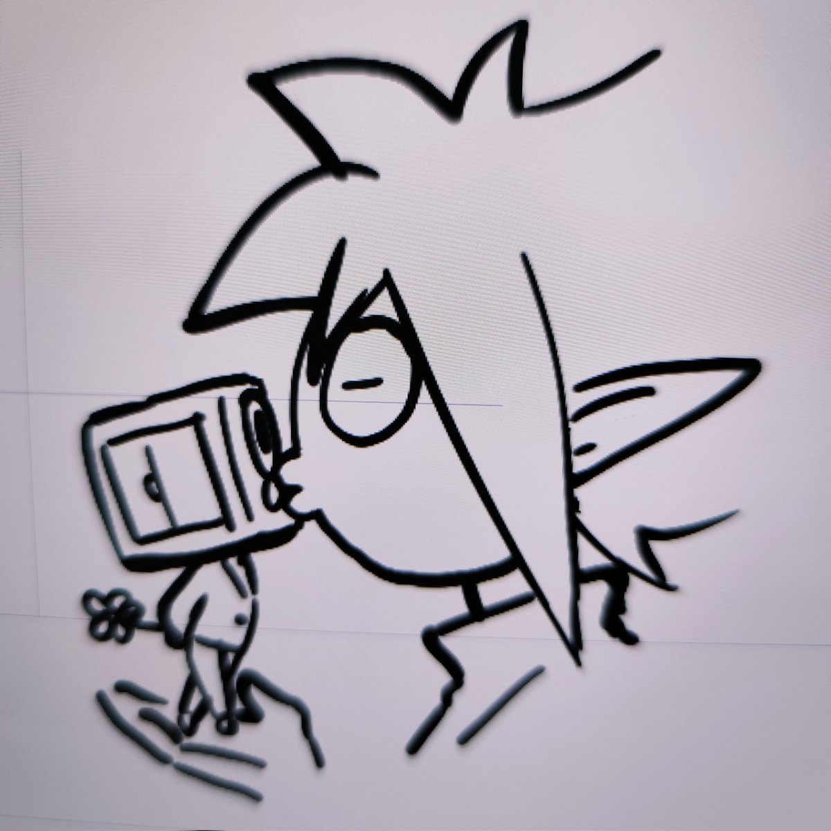 まずこのような…ふぐの横顔のようなチュー顔からはじめてもらいたい