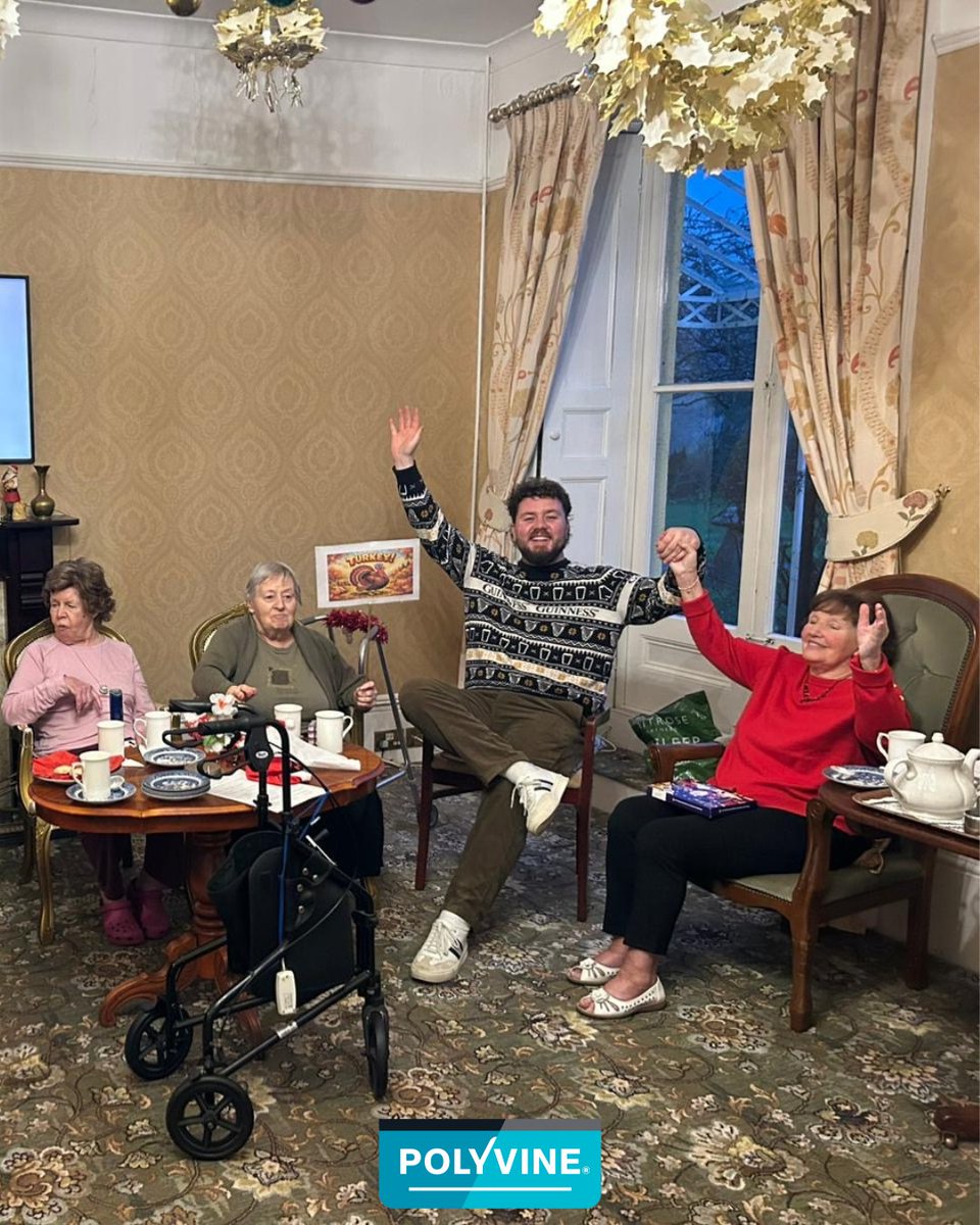Polyvine's tweet image. Yesterday, our Area Sales Managers visited Court House Retirement Home in Cheddar, bringing them a little festive cheer 🎄

They delivered cakes and joined in with their Christmas quiz - what a way to spread some Christmas joy ✨

#polyvine #courthouseretirementhome #christmasjoy