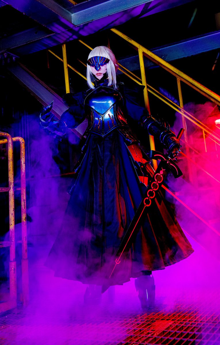 このセイバーオルタもかっこよく撮っていただいたので見てほしい