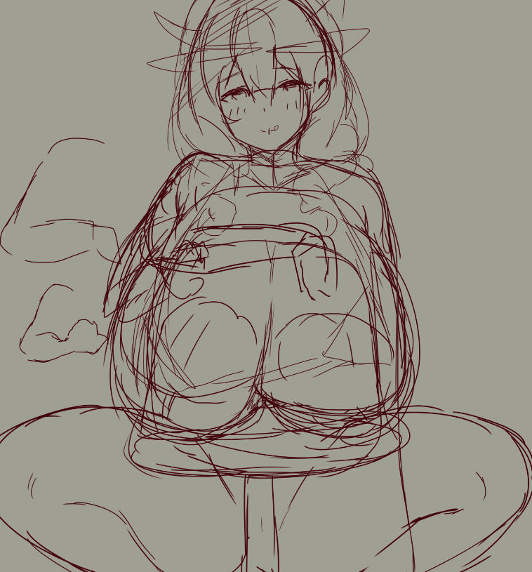 カウペンスの書きっぷりに悩んで没絵を量産してる 