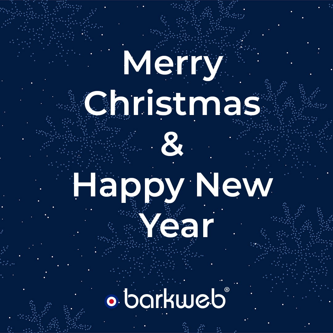 🎄Merry Christmas &amp; Happy New Year from all of us at BarkWeb!⏰Team BW will be taking a well deserved break and our offices close 1pm on 24 Dec &amp; reopen 5 Jan 2026. Thank you for your support &amp; see you in the #NewYear! 🎅#MerryChristmas #HappyNewYear #Christmas #christmasbreak