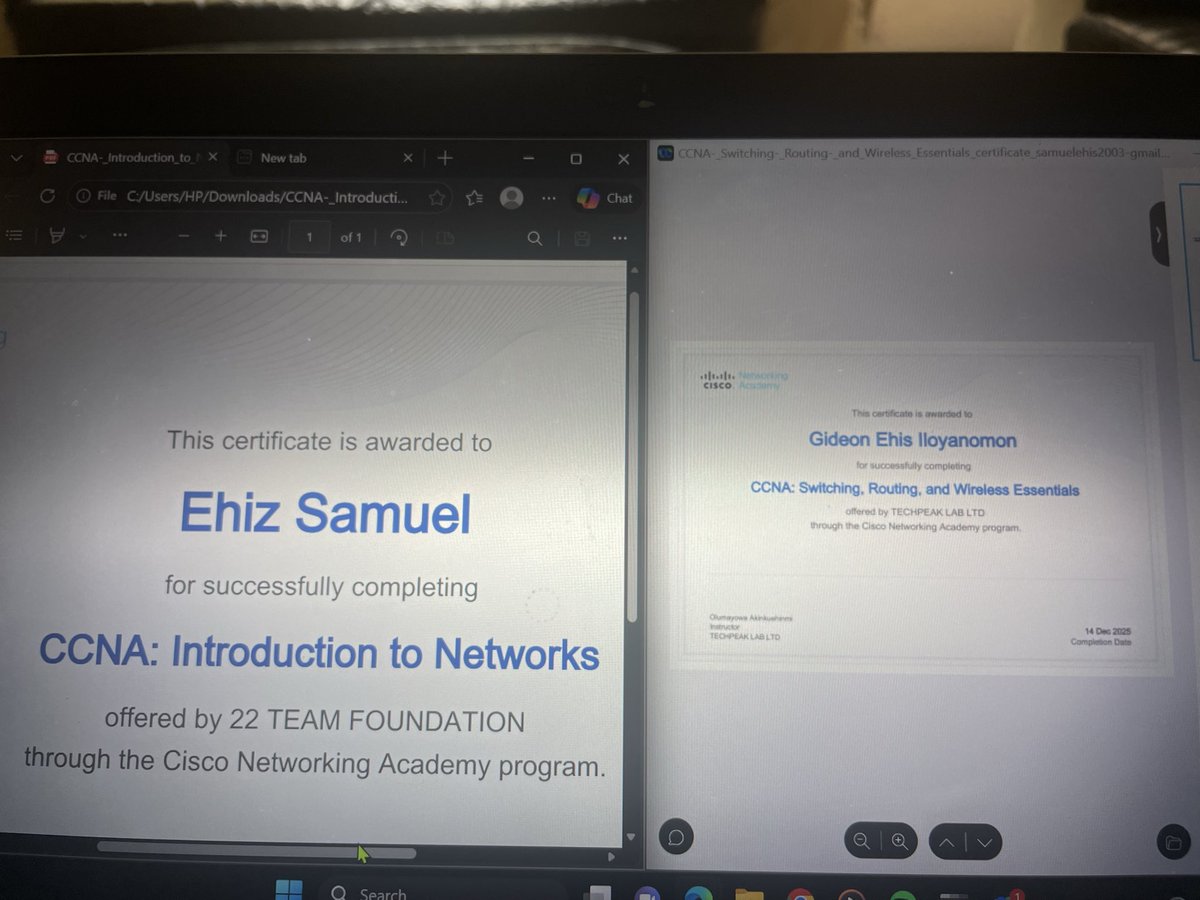 EhistheGreat's tweet image. Happy for this great milestone , big thanks to @TechPeakLab for this wonderful opportunity, and a bigger thank you to my mentors and coaches  @lanceeihoda @akintunero and every instructor on the space for their time . 

An amazing year thus far and more to come 🤩
Grateful ❤️