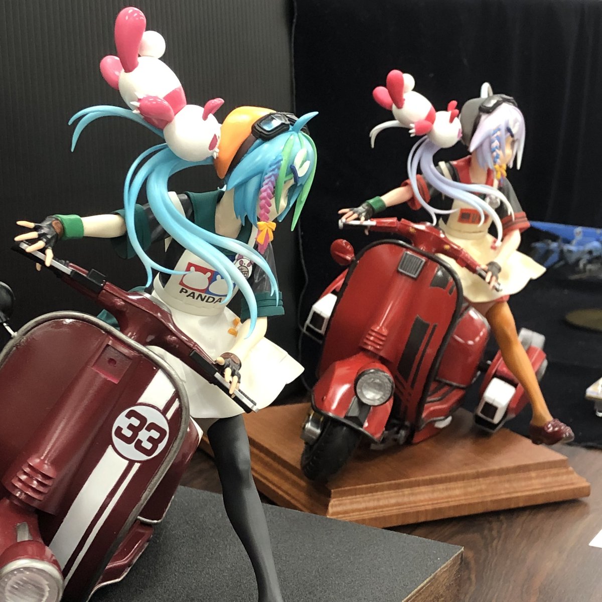 明日は「ガレージキット制作講座」及び通常営業です。 通常営業席はご