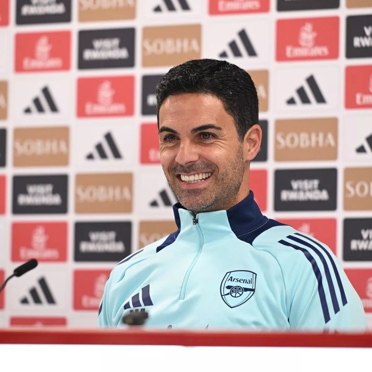 ميكيل آرتيتا عن ملعب إيفرتون الجديد خلال المؤتمر الصحفي: "نتطلع للفوز في هذا الملعب الرائع الجديد، ونعلم أن ليلة السبت ستكون مليئة بالتحدي والإثارة" 