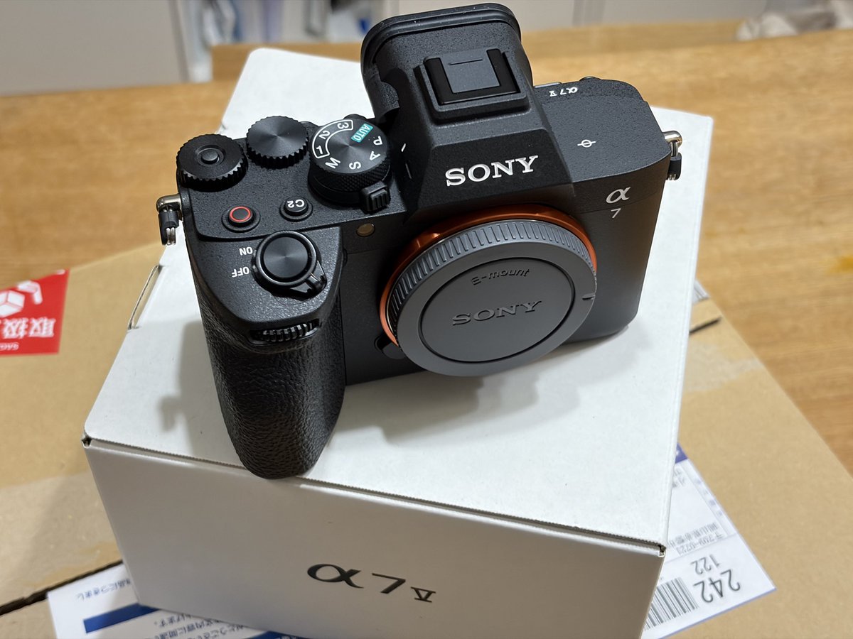onox19781014's tweet photo. ちょっと早いクリスマスプレゼント

#α7V https://t.co/MHjG5EnUfY