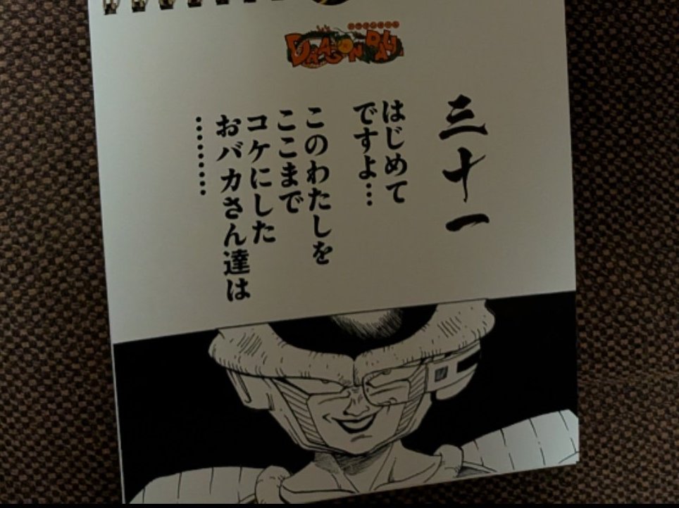 昔ドラゴンボール公式Xの抽選プレゼントでゲットした非売品のまいにち