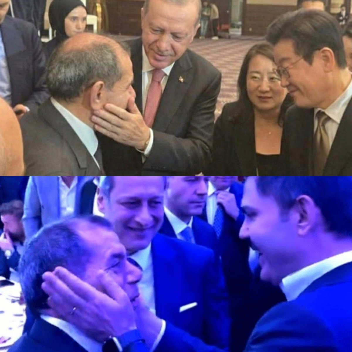 Aynen öyle dik durun ki daha rahat okşasınlar.