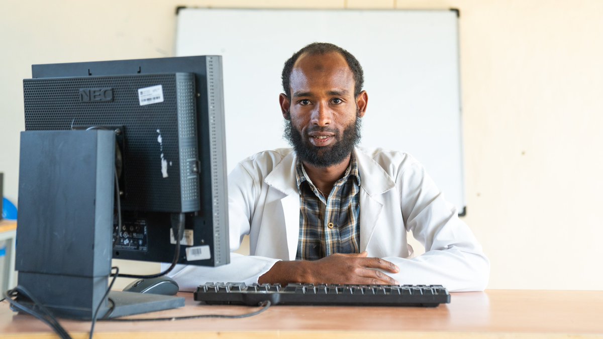 ProjectMercy's tweet image. When Musema enrolled at the #ProjectMercy Medhane-Alem School in Yetebon, #Ethiopia, he was barefoot. After graduating from high school and university, he now teaches IT back where he first started his education journey. Read more about Musema’s story: projectmercy.org/news/giving-ba…