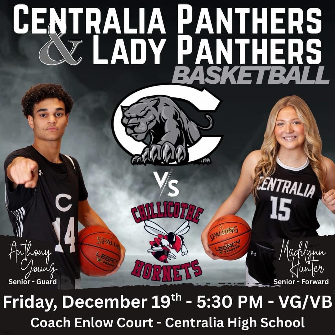 Double header Friday Nights at home are the best! Battle of 2️⃣ undefeated teams as the Lady Panthers (7-0) take on the Chillicothe Lady Hornets (8-0). Note early bird tip off 5:30!

📺 team1sports.com/prepcasts/

<a href="/RodKRCG13/">Rod Smith</a> <a href="/Megan_aub_brink/">Megan Brinkmann</a> <a href="/JeremyJacob88/">Jeremy Jacob</a> <a href="/ChrisDuerr/">Chris Duerr</a>
