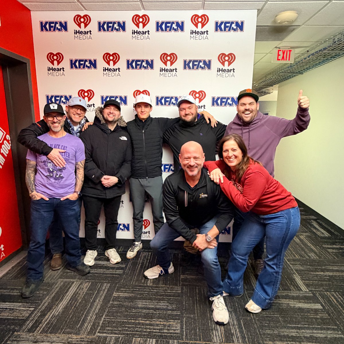 BrandonSawalich's tweet photo. From his @NASCAR journey to The Initials Game, @williamsawalich brought the energy to @PowerTripKFAN this morning. 🏎️

Proud of this kid and can’t wait to see what he achieves on the track in the 2026 season.

https://t.co/afcoKpOy7V https://t.co/vxUJOjsLvL