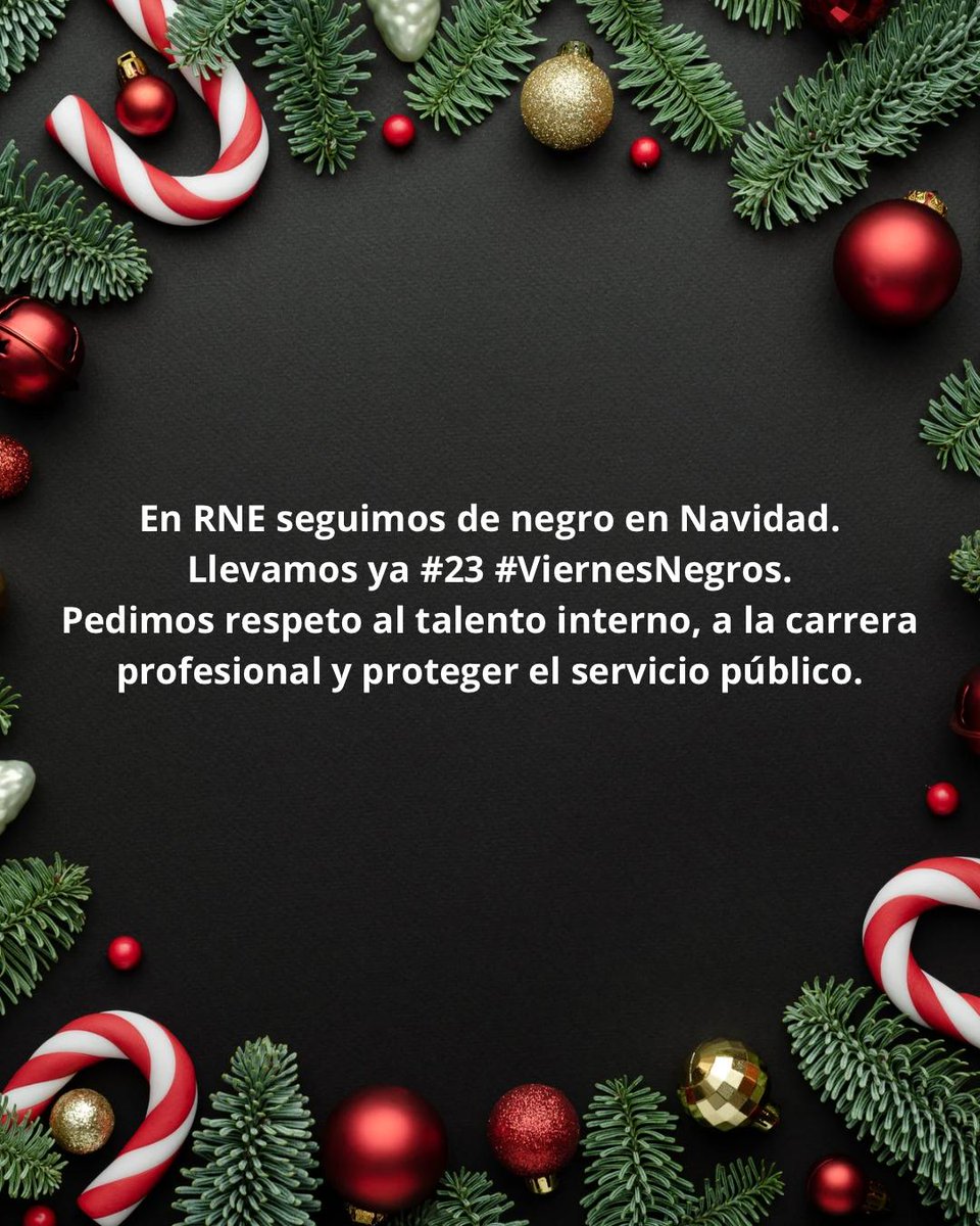 letiaudi's tweet image. Ya van 23 #viernesnegros en RNE y se sigue sin respetar el talento interno y la carrera profesional. Queremos servicio público para todos. #SalvemosRNE