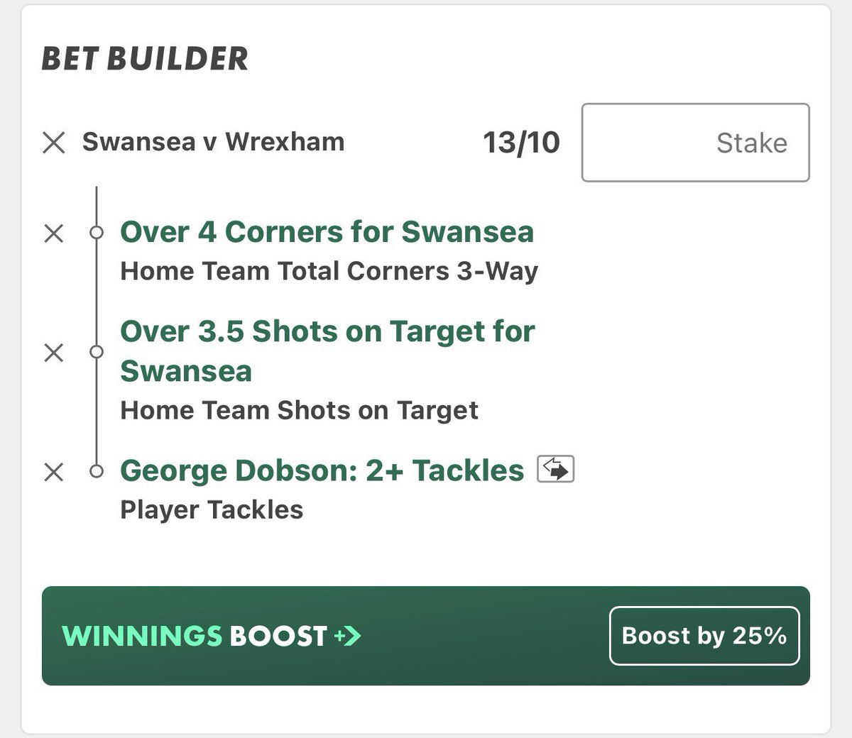 BetLabFootball's tweet image. Swansea vs Wrexham ⚽️🔜💰

Swansea corners:
7,5,10,1,4

Swansea SOT:
6,6,4,2,4

Dobson tackles:
5,4,3,3,4

Add To Your Bet Slip - bet365.com/s/r/TZvZ6

📊@StatsHubCom

#Gambling𝕏 #GamblingTwitter