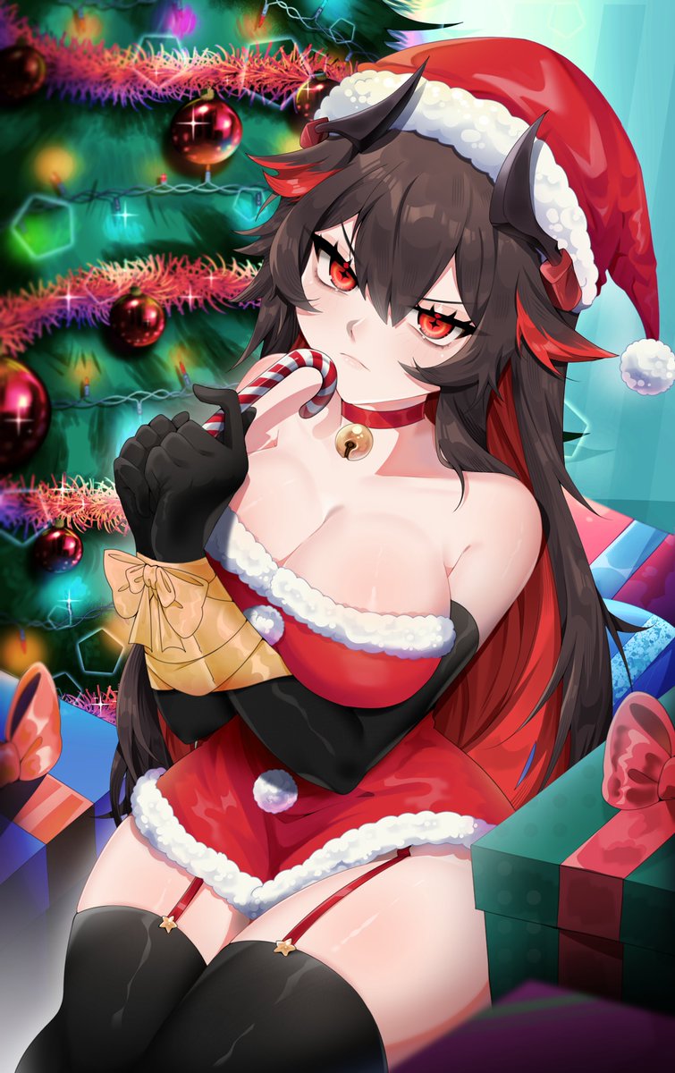 FiFiGoesRee's tweet image. Merry Christmas everyone 🎄❤️
Hope you are all getting jolly and enjoying the holidays.

Thank you for making this year so special once again and remember to always stay naughty! 
I miss you. 

🎨M3gur3n