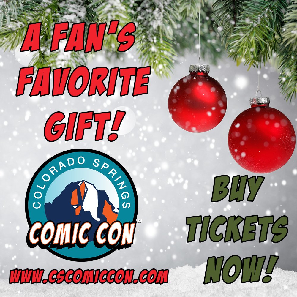 cscomiccon's tweet image. Did you know con tickets make awesome holiday gifts? No matter what holiday you celebrate, buy your favorite pop culture fan tickets to #CSCC2026, coming August 21-23, 2026 at @bworldarena! Visit cscomiccon.com!

#holidayseason #HolidayShopping #Holidays