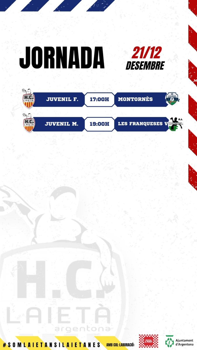 Partits del cap de setmana!