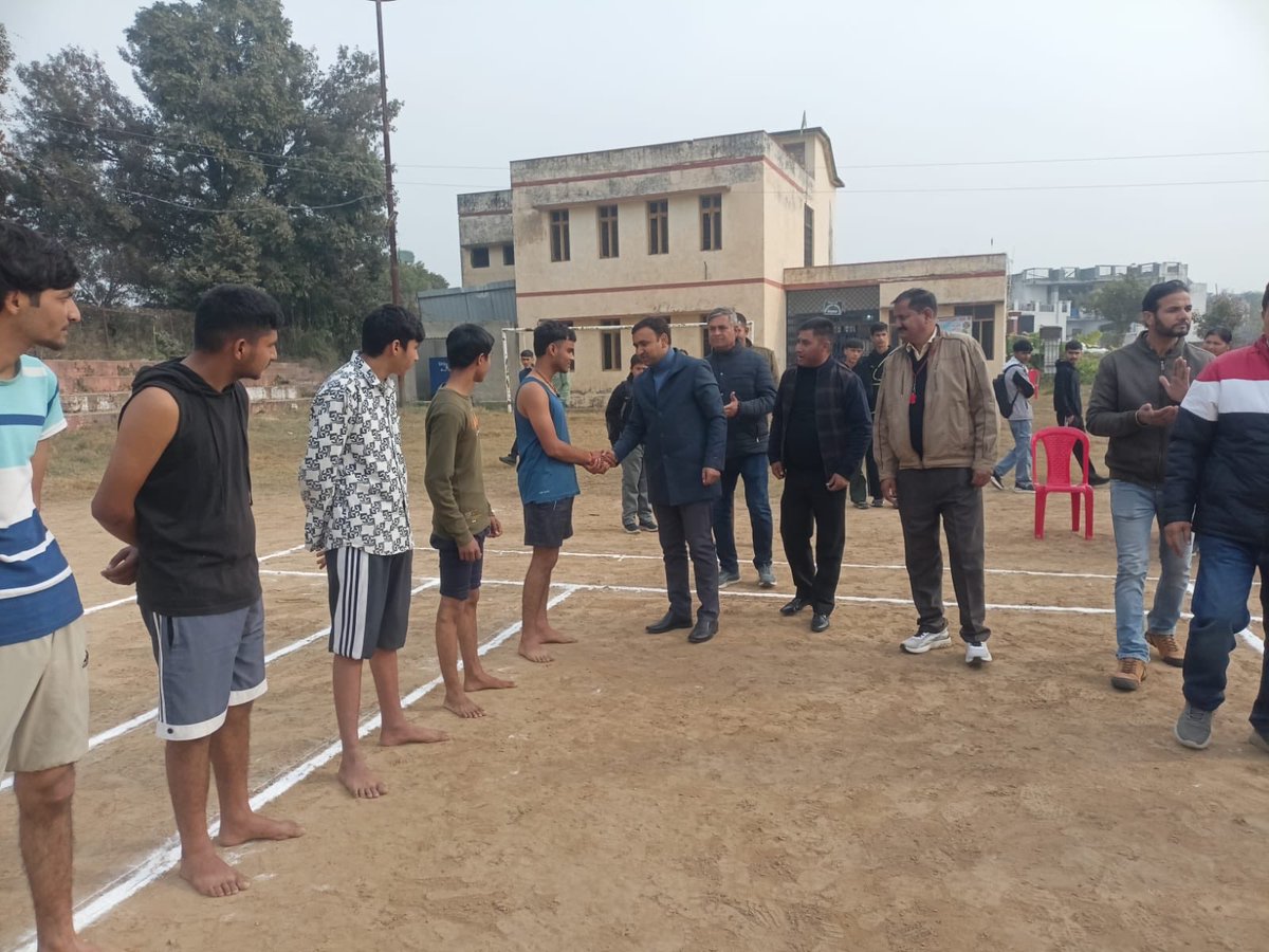 Kick started Sansad khel Mahaotsav at Hiranagar.⁦<a href="/PhulailSingh3/">Phulail Singh Bandral</a>⁩ ⁦<a href="/vishesh_jk/">Vishesh Mahajan</a>⁩ ⁦<a href="/harvinder_ias/">Harvinder Singh, IAS</a>⁩ ⁦<a href="/districtadmkat1/">DC Kathua</a>⁩