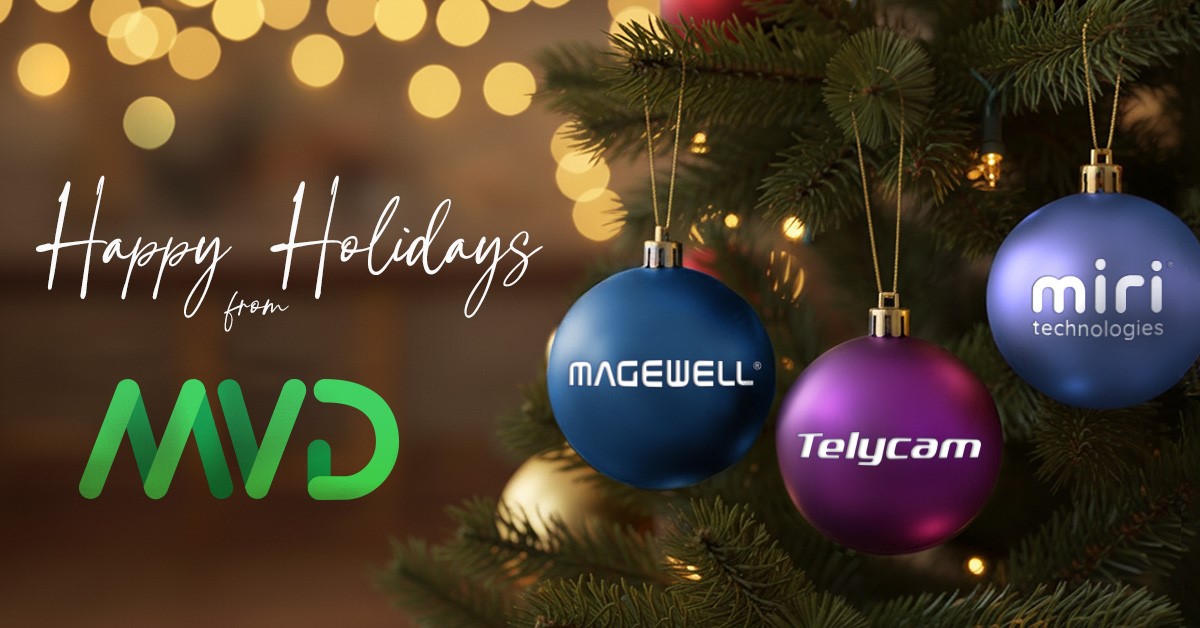mvdvideo's tweet photo. As 2025 comes to a close, we want to thank you for your business and being part of our successful year. On behalf of all of us at MVD and our partners @Magewellcn, @MiriTech1 and @Telycamptz, we wish you and your loved ones a spectacular holiday season, and a very happy New Year https://t.co/zNPfLYgPVZ