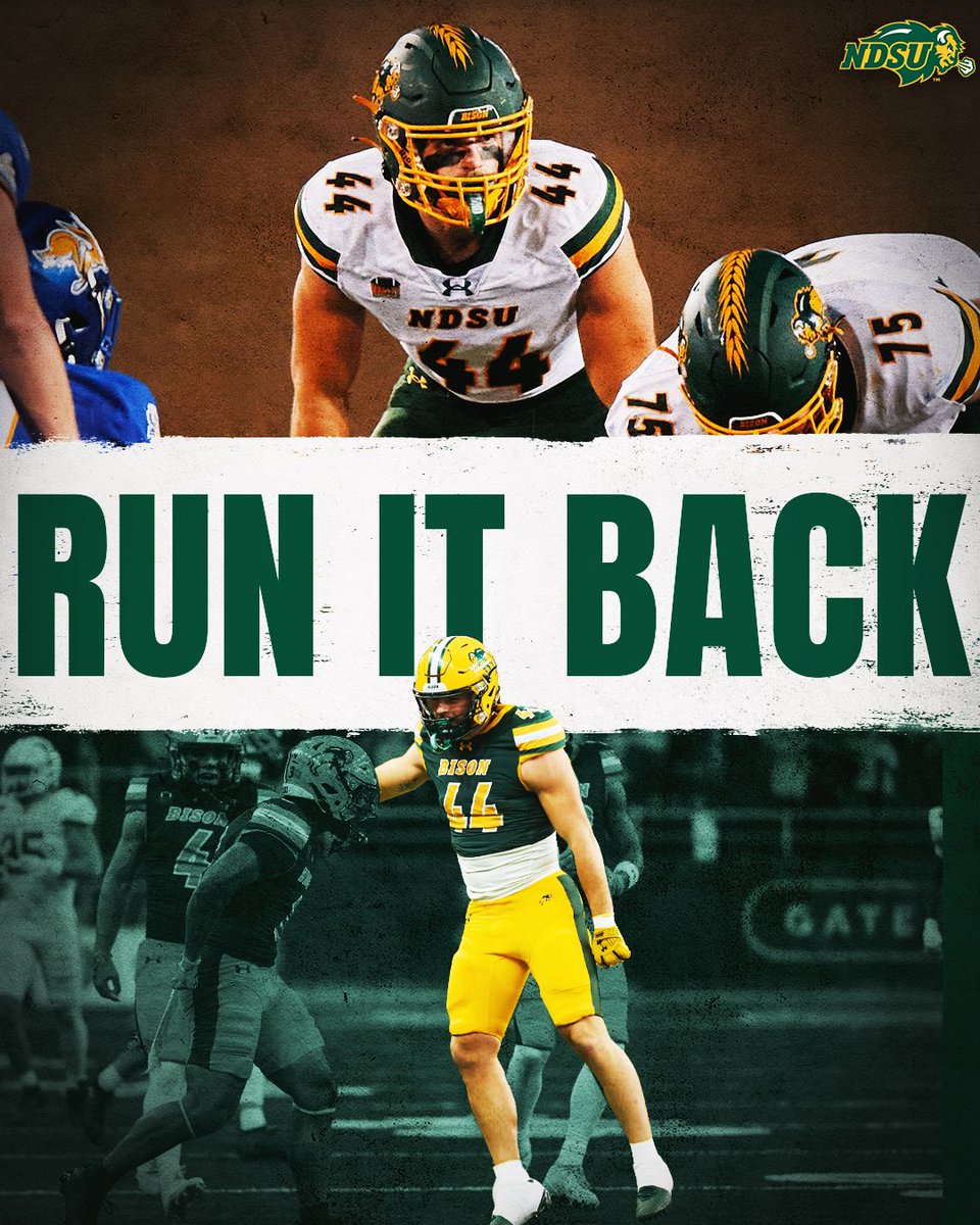 luke75260698's tweet image. Let’s run it back !! @NDSUfootball #STH #BTHNTN