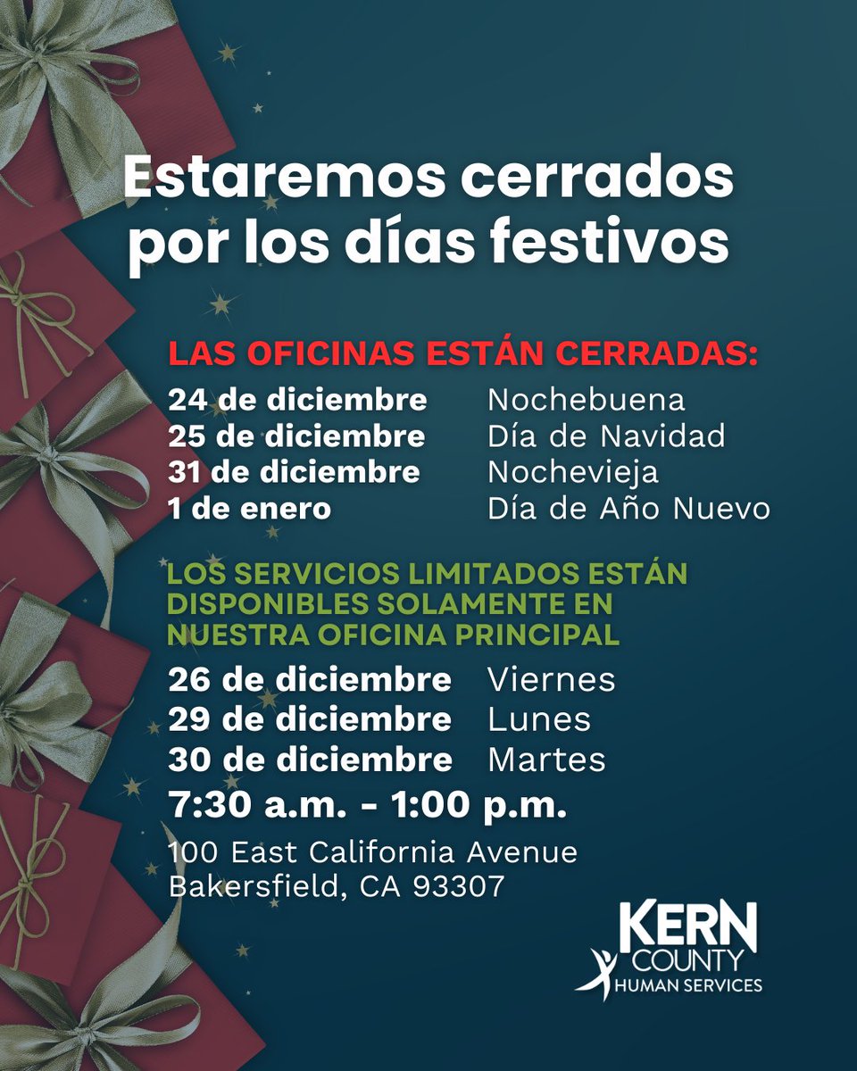 Kern County Department of Human Services tweet media