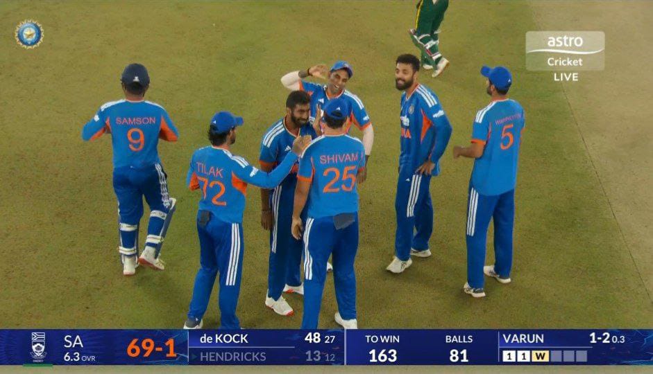 Chakravarthy strikes