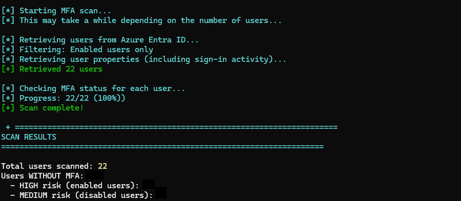 logisekict's tweet photo. Quickly detect all Entra ID users without MFA enabled.
EvilMist is a collection of scripts and utilities designed to support cloud penetration testing & red teaming.
https://t.co/yDaqDycsPs
#Cybersecurity #RedTeam #PenTest #Audit #Infosec #Offsec #Logisek https://t.co/bzIKstBdwF
