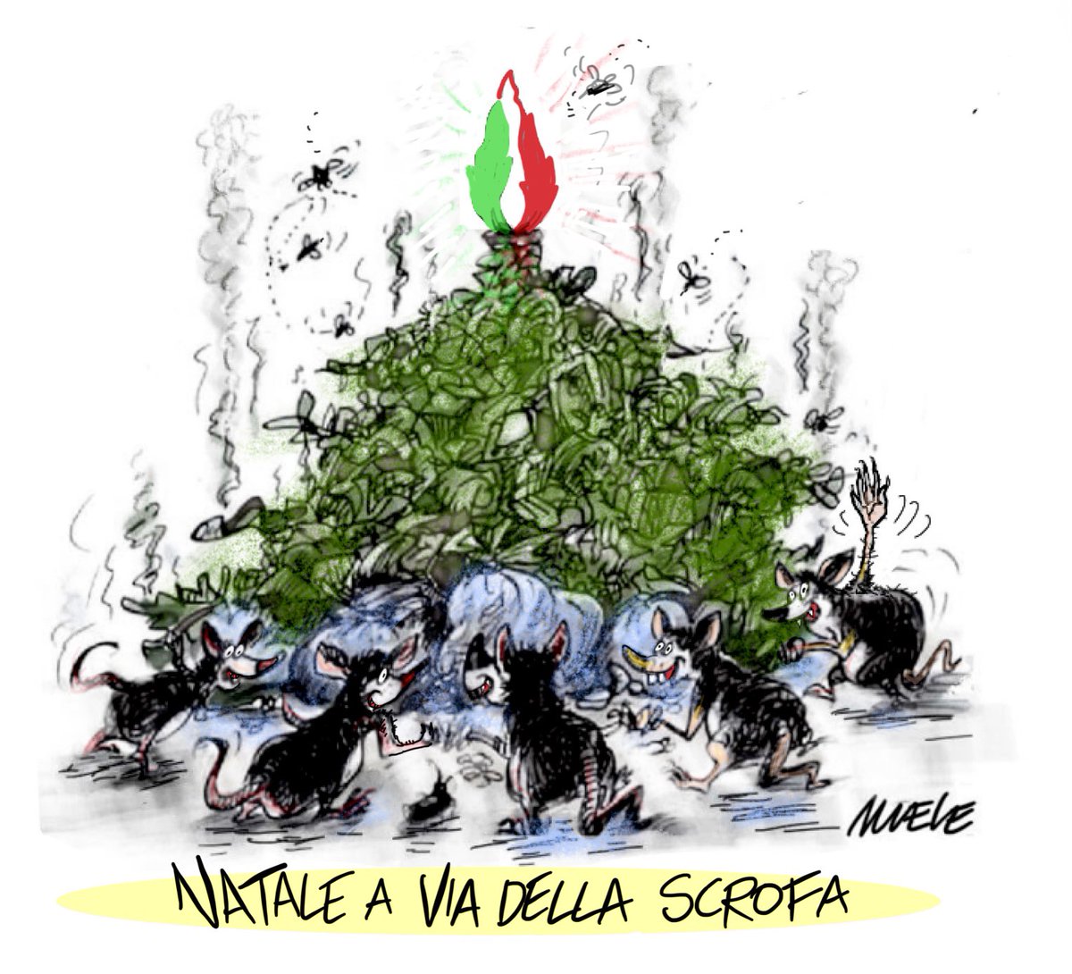 #Natale #Natale2025 #natalefascista #topiescrofe #facciamorete #FacciamoRete #GovernoMeloni
