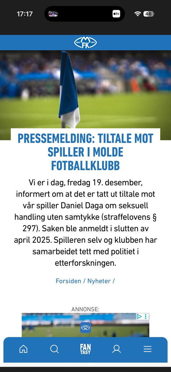 grahn1312's tweet image. Voldtektsklubben FK