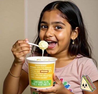 FI_InvestIndia's tweet image. Dear @fssaiindia,

Why is Frozen Dessert filled with Sugar, Palm Oil, Additives, Color &amp;amp; Chemicals allowed to be sold in India under Prominent Brands? In Other Countries, Real Ice Cream is Sold. The Quality of the Product is also better from the same Brand in other Countries. The…