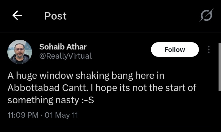 A time when something great happened in Abbotabad