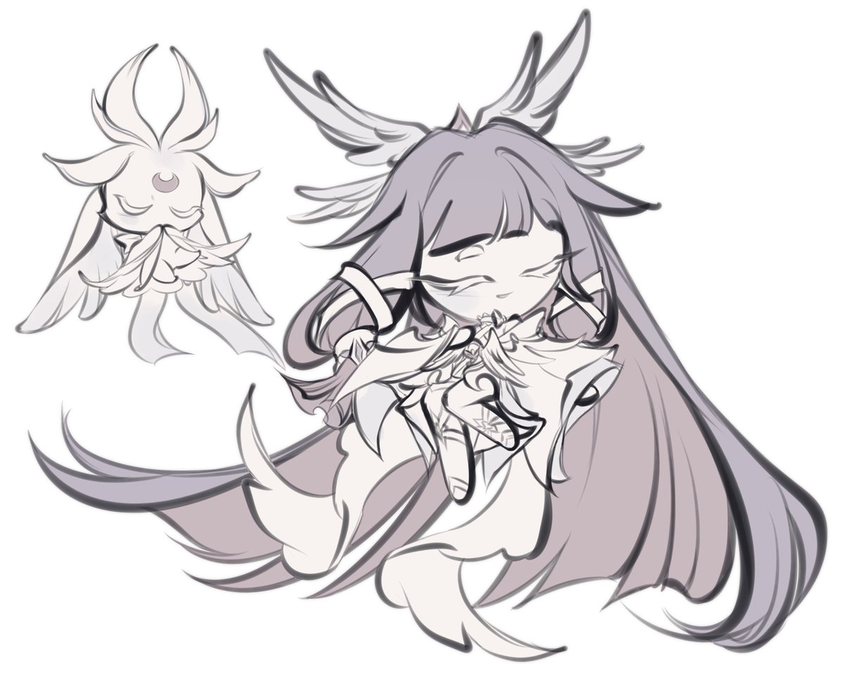 Nekane_BA's tweet image. WIP of Columbina as a Cookie Run character! 🕊️🌙

Totally not a re-post becouse of the algo being...not very kind to artists right now heheshsh...

Friend suggested the name 'Moon Dove Cookie'. What are we thinking, chat?

#Cookierun #Genshin #GenshinImpact #Columbina