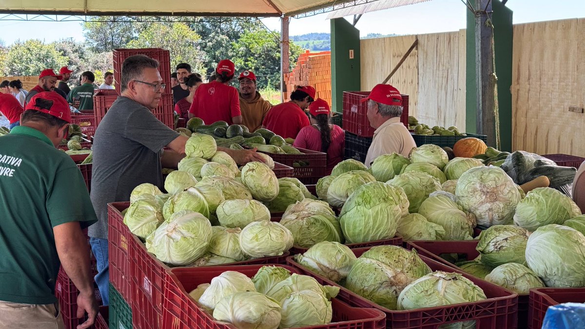 teleSURtv's tweet image. Hoy 19 de diciembre, el Movimiento de los Trabajadores Rurales Sin Tierra #MST de Brasil🇧🇷 se solidariza con Rio Bonito do Iguaçu, tras el tornado del 7 de noviembre.

➡️ Donarán 2 mil canastas básicas y ofrecerán un concierto con grupos campesinos.