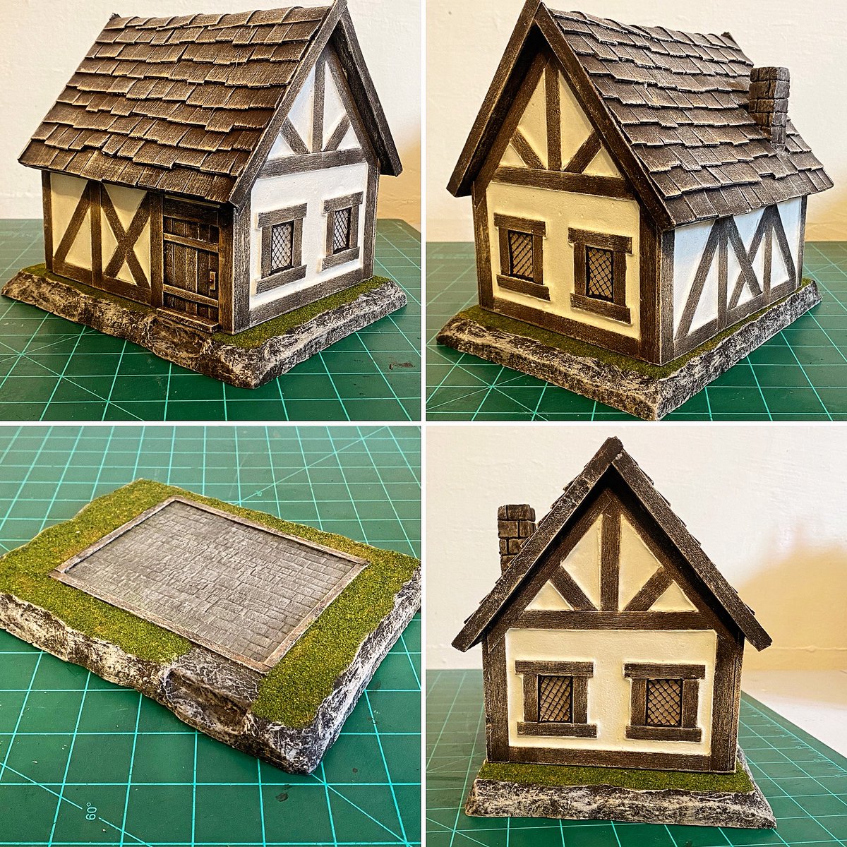 letterperfectG's tweet photo. New #dndterrain builds over the holiday break. These are from templates I’ve made. Foam, balsa, and grout for the plaster. #dnd #dndterrainbuilding #terrainbuilding #dungeonsanddragons5e https://t.co/5R7iD4lG8c