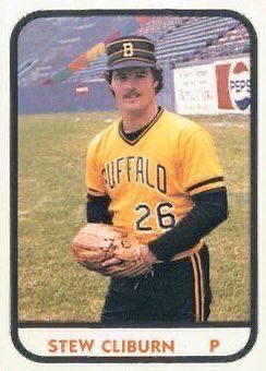 HERDchronicles's tweet image. Happy Birthday to Stu and Stan Cliburn. Stu won 12 career games with the Herd and went 6-6 with a 3.23 ERA in 15 starts for the 1979 #Bisons. Stan hit .253 with 5 HRs for the Herd in 1981. #Buffalo