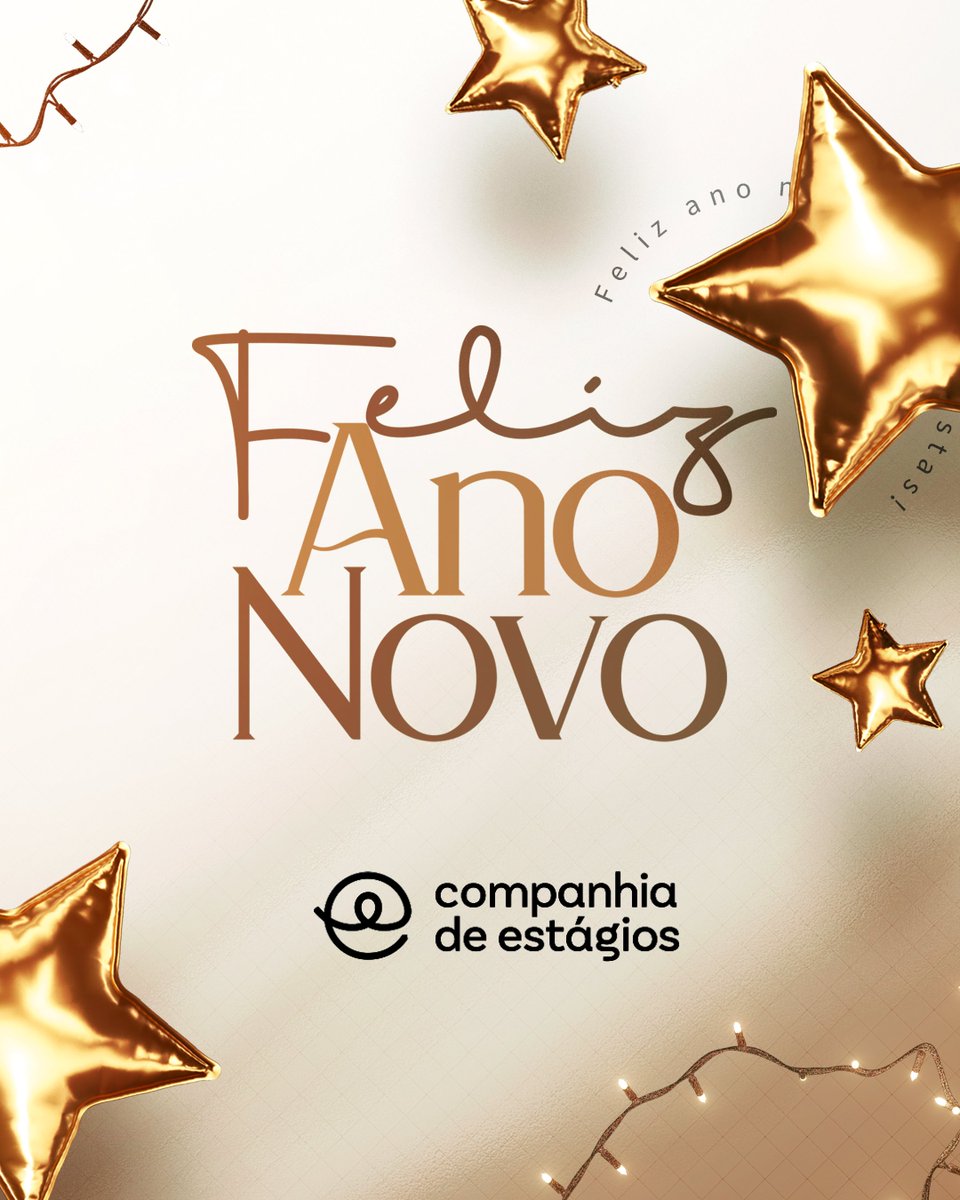 Feliz Ano Novo! ✨

Que 2026 seja repleto de confiança, metas, sonhos e muitas celebrações! 💚