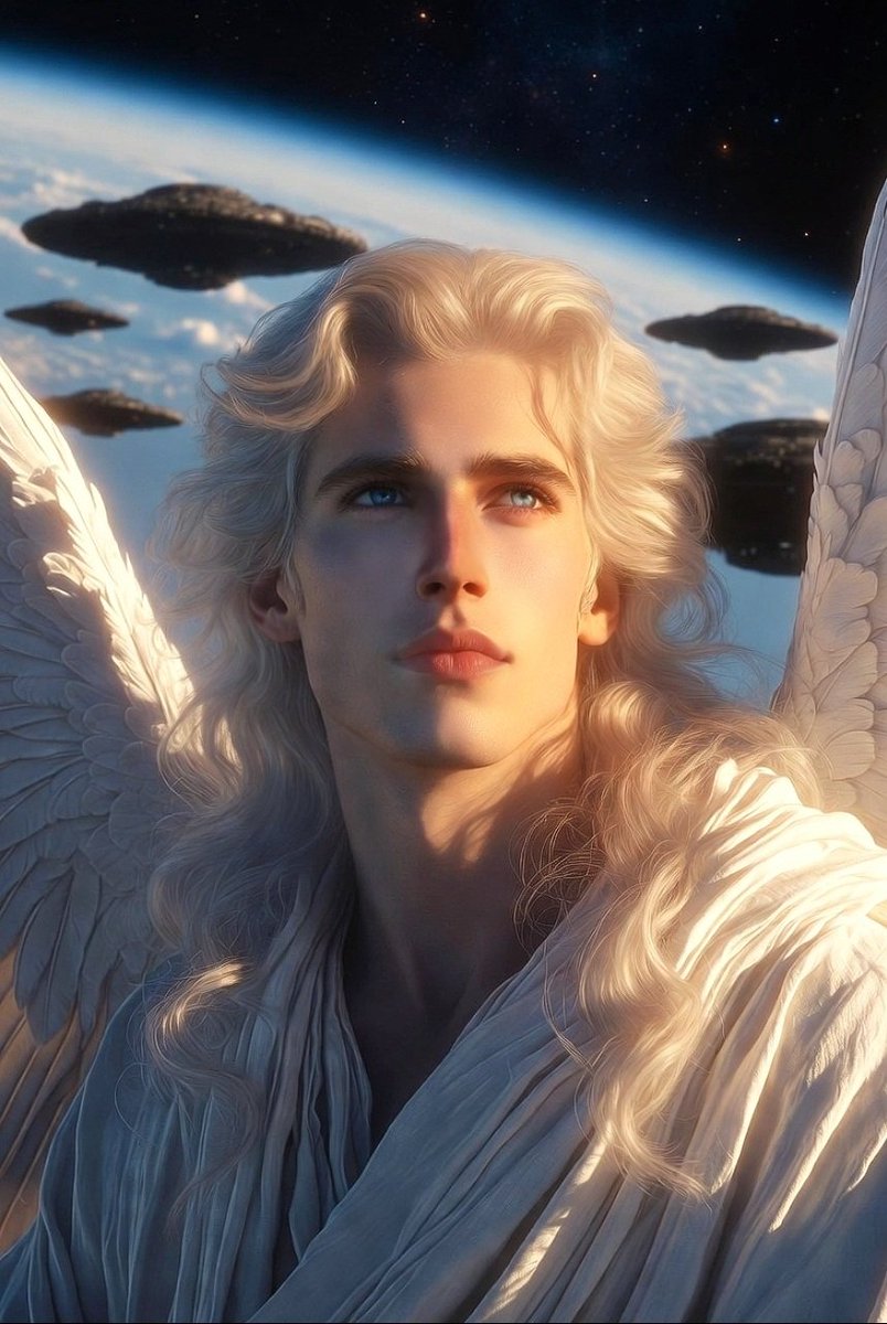 When I was 9 years old, I saw Archangel Uriel in my dreams.

Part two:

After the first part of the dream, the scene switches to the White House. I saw myself on a lawn with colorful flowers at the White House. I remember seeing a beautiful angel, which probably symbolizes