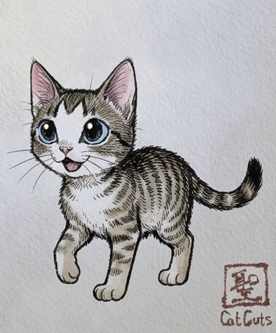 CatCuts✴︎描き猫✴︎ tweet media