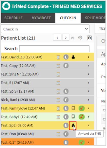 TriMed EHR tweet media
