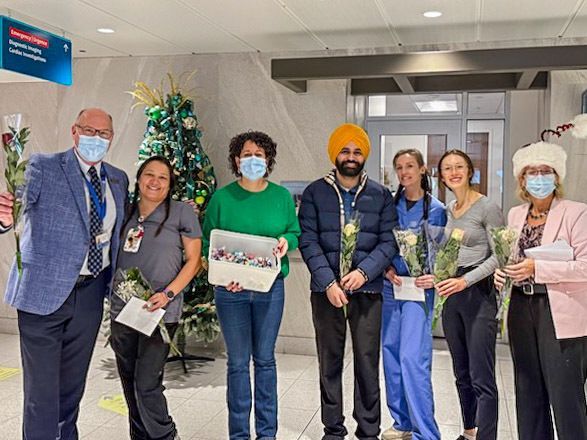 Thank you <a href="/DGHfoundation/">Dartmouth General Hospital Foundation</a> for inviting me to Share the Love with health care workers at the Dartmouth General Hospital this morning after their busiest month ever. Grateful for everything this hospital does to keep us safe and healthy!