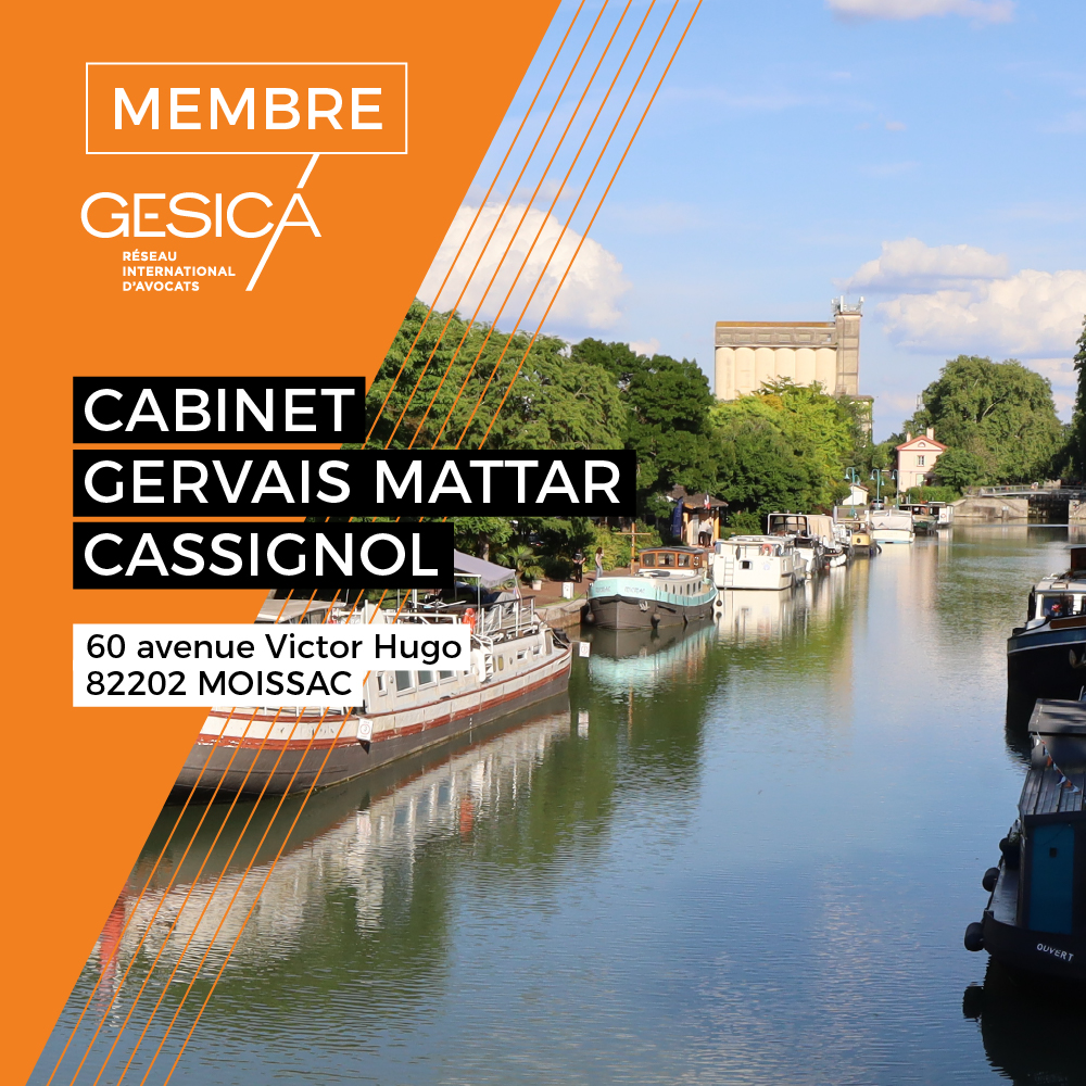 GesicaAvocats's tweet photo. À Moissac, la SCP Gervais Mattar Cassignol incarne une défense engagée ! ⚖
Me Gervais et Me Mattar unissent leurs expertises pour accompagner leurs clients en conseil comme en contentieux, avec une même exigence : écoute et transparence. 🤝
 https://t.co/RBz1ovxJuk https://t.co/aYd9jaz81r
