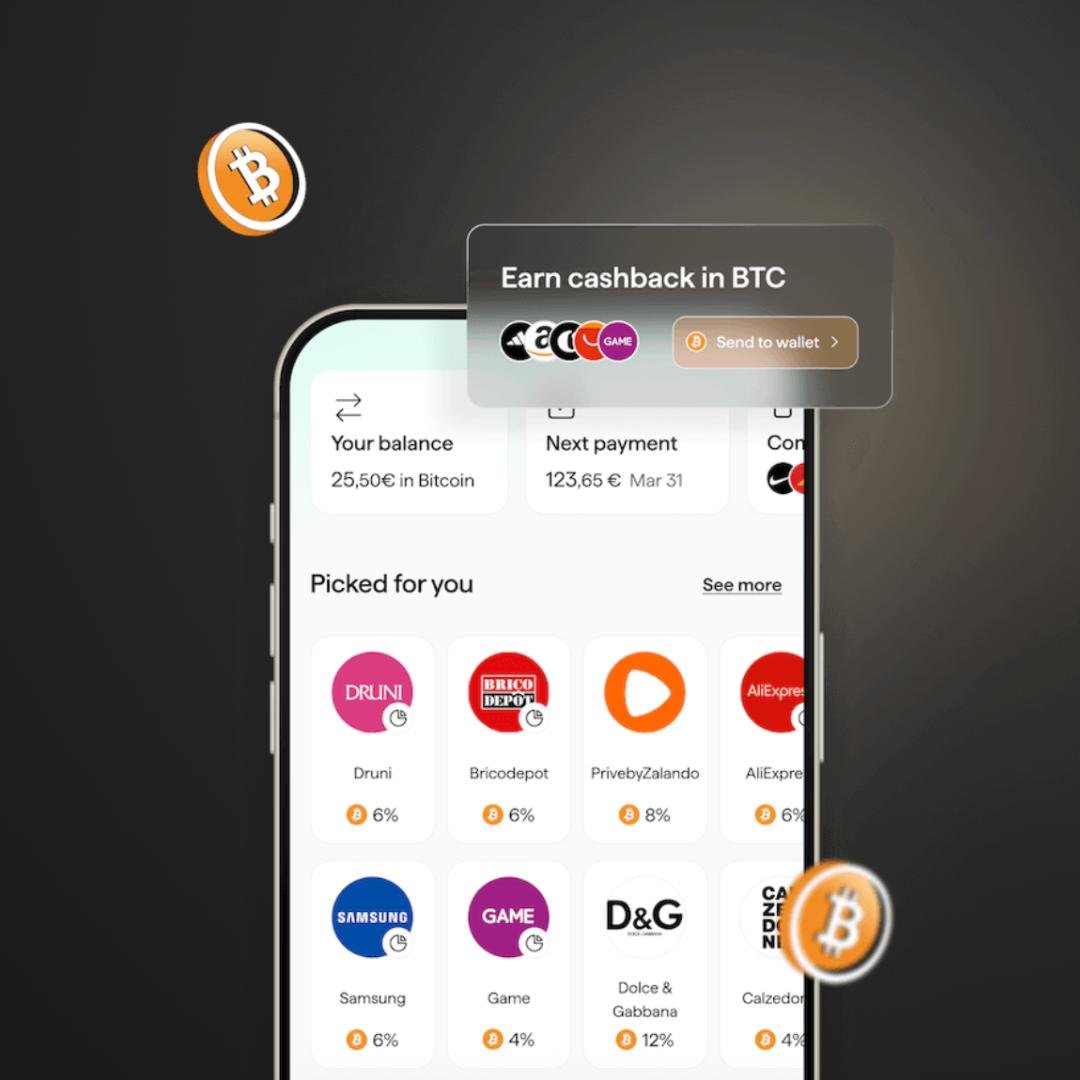 🛒 LATEST: Turn holiday shopping into Bitcoin rewards, effortlessly. With  the @sequra_app, get up to 10% $BTC cashback on everyday spending, from  gifts to travel bookings. Bitcoin is sent straight to your