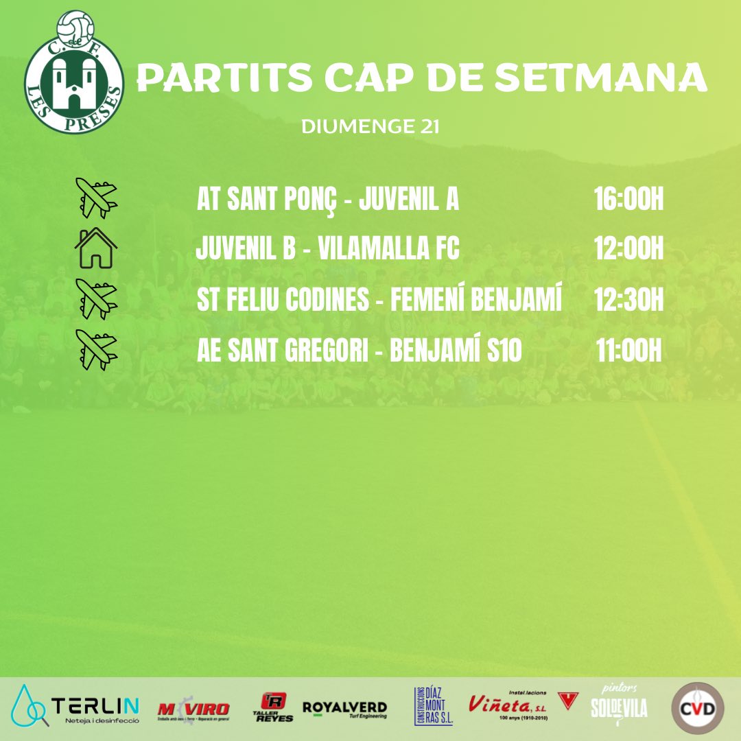 20 i 21 de desembre🎄

Tanquem el 205 amb una última jornada dels nostres equips del base🤙

Endavant jugadors i jugadores, últim esforç🫵🏻