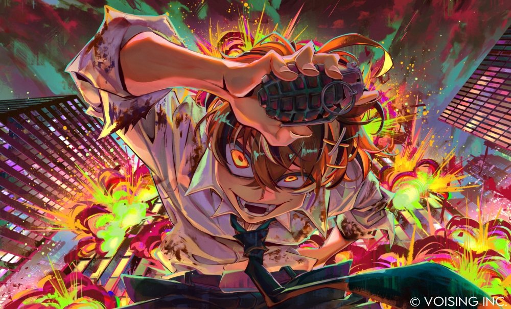 AAYY LETS GOOOOOOO!! I was in charge making the illustration for Urumiya san's cover of IRIS OUT💥

株式会社VOISING様所属 
「クロノヴァ Chrono▷◀Reverse」
うるみやさんの『IRIS OUT』のイラストを担当しました。💥

応援ありがとうございます。